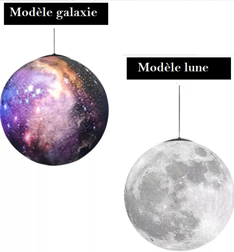 Suspension Lune ou Galaxie