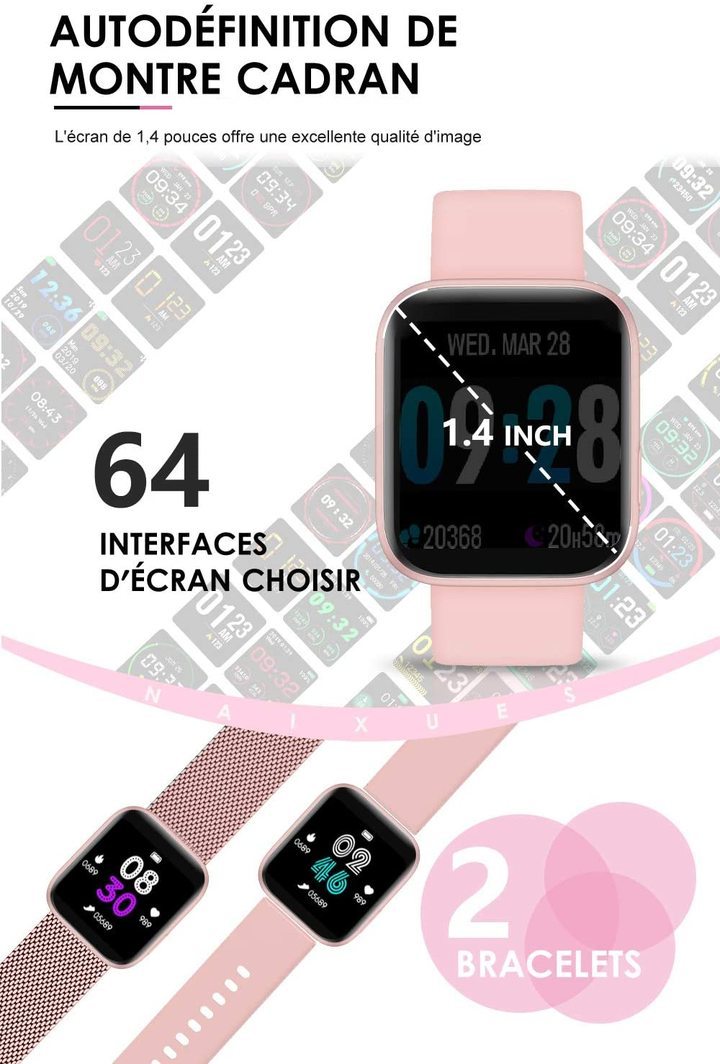 Montre Connectée pour Femmes