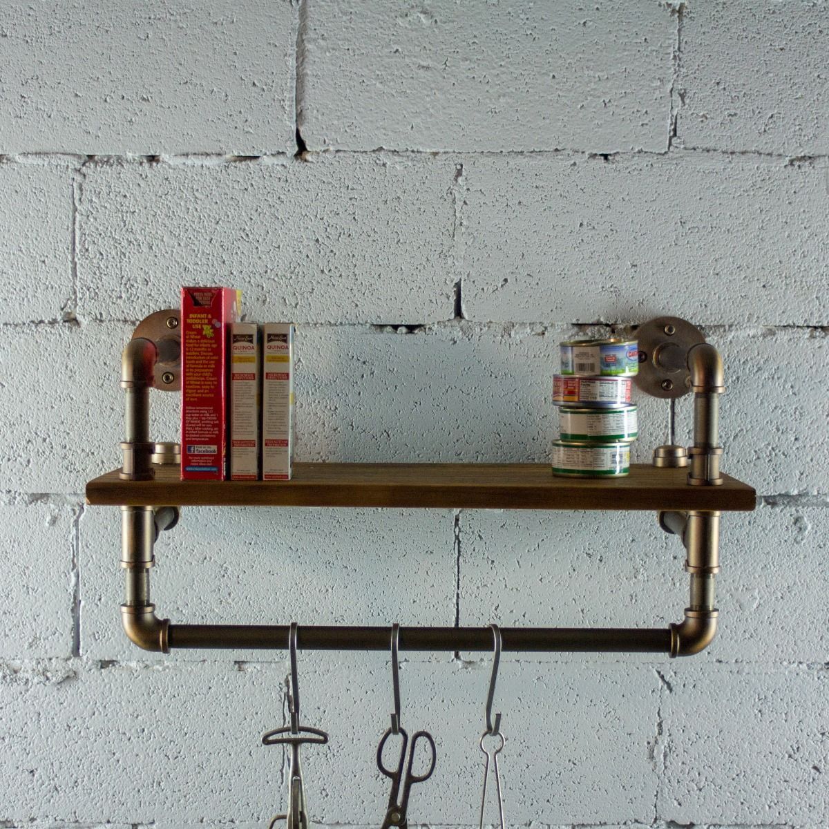 Industrial Vintage Multipurpose Shelf - MODERNY
