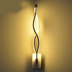 Twisted LED Wall Lamp - MODERNY