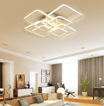 Layered Square Modern LED Chandelier - MODERNY