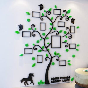 Arbres décoratifs pour le mur produits en 8 jours, arbre avec photos, arbre  généalogique. Nous avons toutes les variantes.