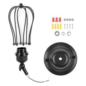 Industrial Droplet Cage Wall Lamp - MODERNY