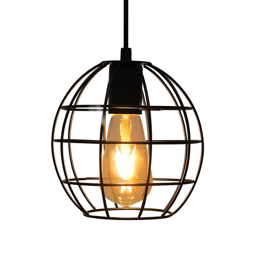 Spherical Hanging Cage Drop Ceiling Light - MODERNY