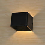 Modern LED Up Down Cube Wall Lamp - MODERNY