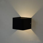 Modern LED Up Down Cube Wall Lamp - MODERNY